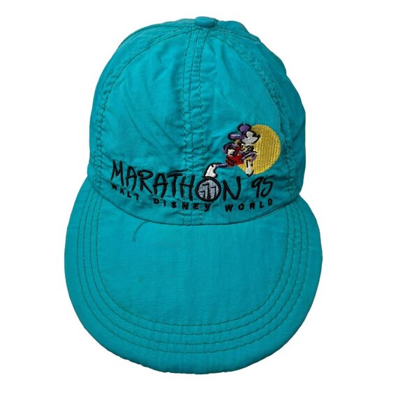 Walt Disney World Marathon 1995 Vintage Embroidered Snapback Hat Cap Retro Rare - Picture 2 of 11